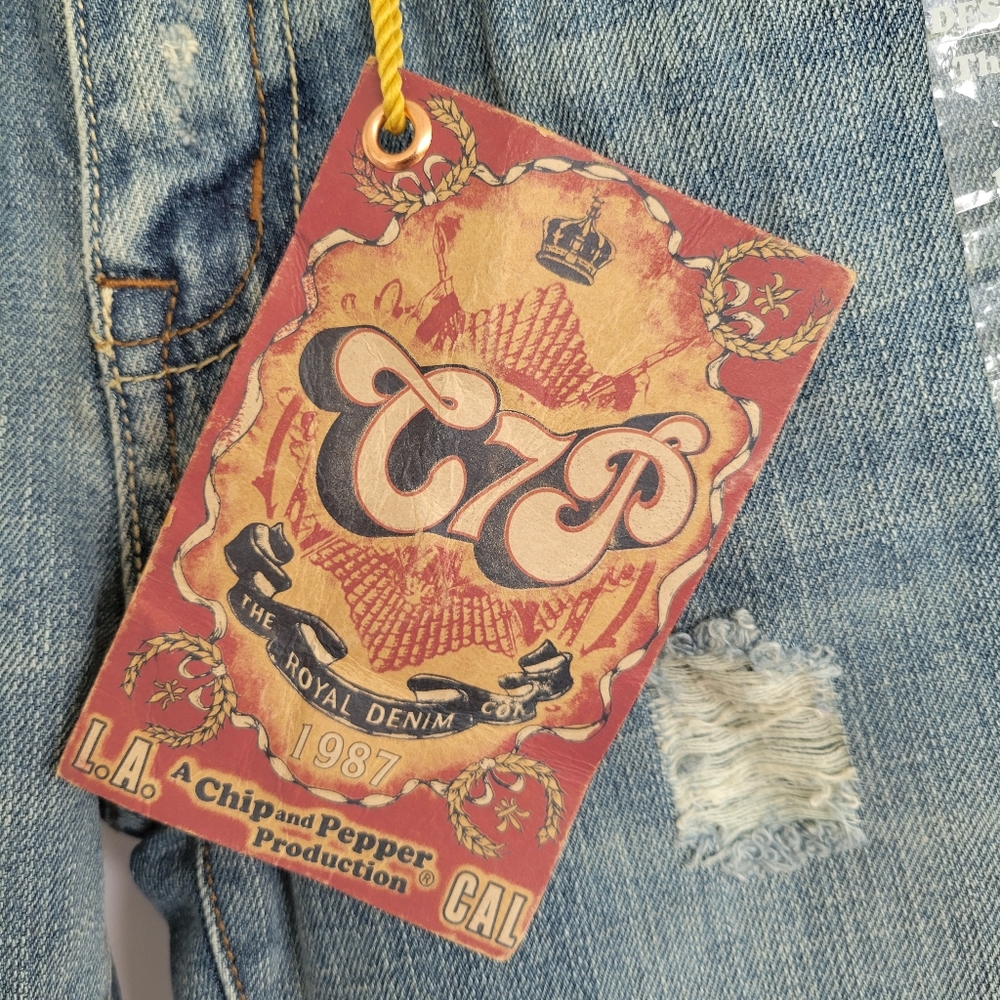 Chip and Pepper Boyfriend Cuffed Jeans NWT  Sz 0 - Picture 10 of 12